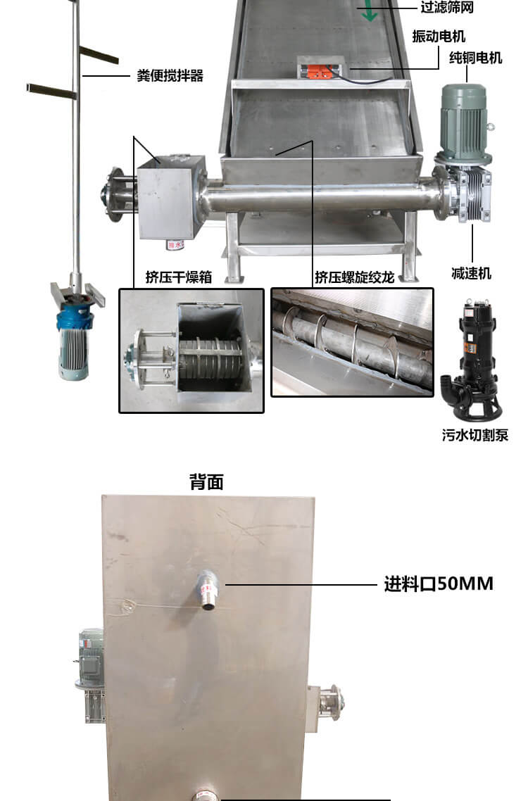 斜筛式固液分离机(图4)